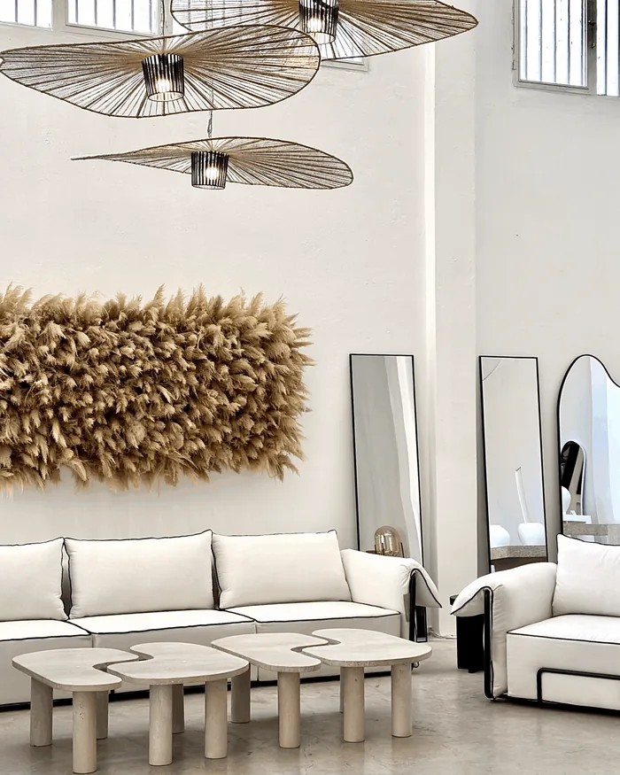Collection Assises — canapé Signature en tissu Kiria