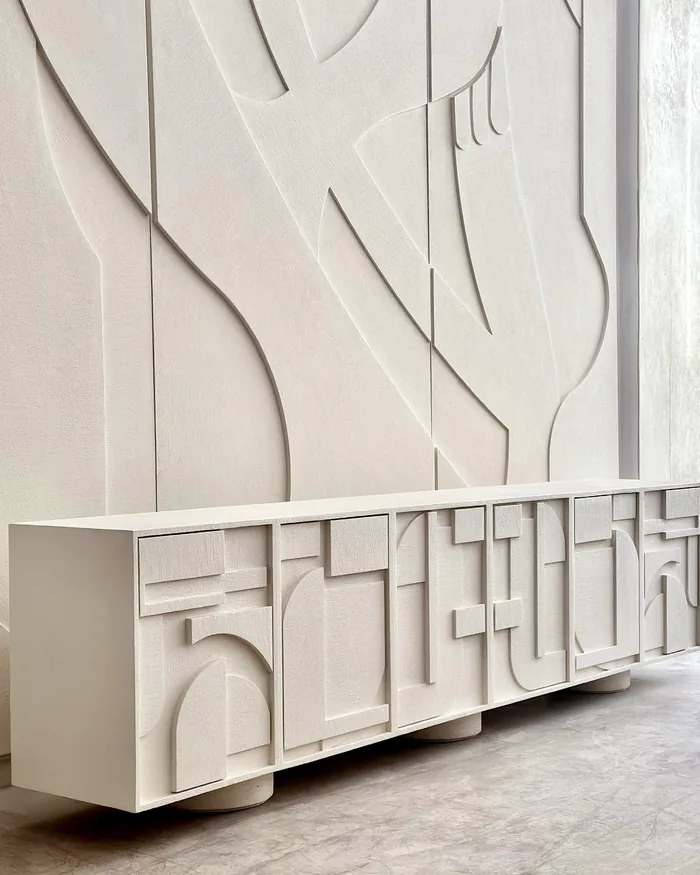Collection Buffets — buffet Wonder en bois texturé
