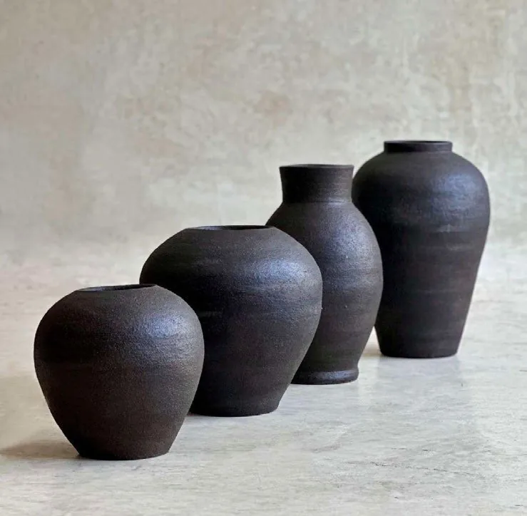 VASES TERRA COLLECTION (3) — Vases