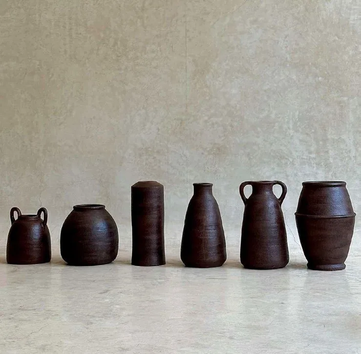 VASES TERRA COLLECTION (4) — Vases