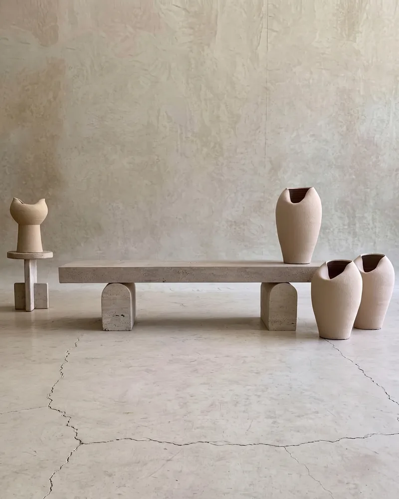 VASE LAUMENCE — décoration en terre cuite, mobilier fait main à Marrakech